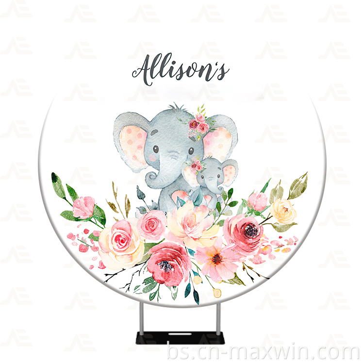 Okrugla pozadina Round Backdrop